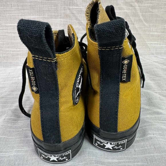 Converse All Stars Dark Golden Yellow Chuck 70 GORE-TEX Sneakers Women's 8 - Picture 4 of 8